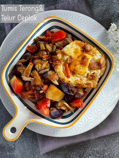 Foto resep Tumis Terong & Telur Ceplok