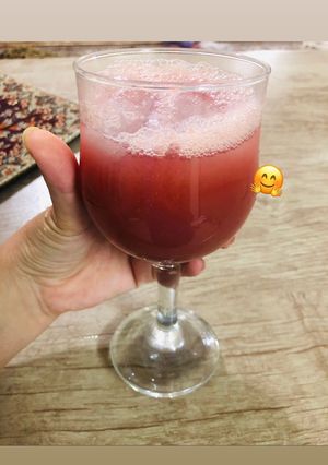 عکسی از دستور آب انگور بمب
