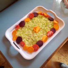 A picture of Cabbage salaad#salad contest.