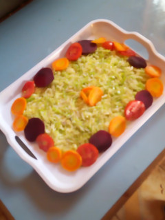 A picture of Cabbage salaad#salad contest.