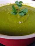 Crema con lentejas de ayer espinaca y zapallo 🧡💚