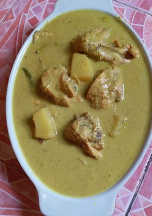 Foto resep Ayam gulai kuning