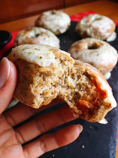 Una foto de Donuts de queso (sabor pizza)