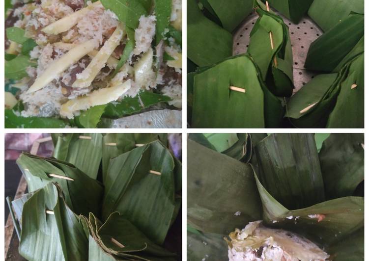 Bahan-bahan Pepes ikan tongkol mangga muda yang enak dan Mudah Dibuat