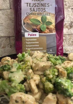 Paleo sajtos-kókusztejszínes csirkemell recept fotója