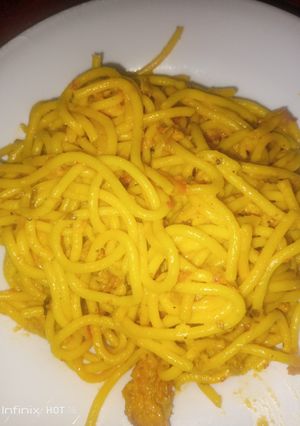 صورة لوصفة 🤤سباكيتي بالدجاج 🤤
