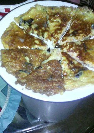 Foto resep Telor Dadar Jamur Kuping.. By:Erni Hartanti. Amd😍😘