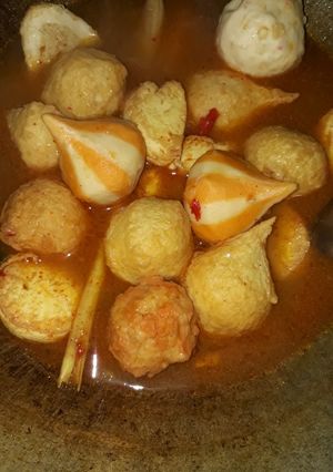 Foto resep Sukiyaki kuah tomyam ala kadarnya