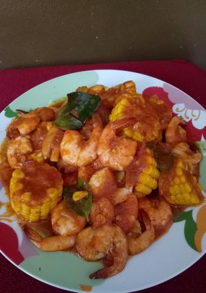 Foto resep Udang saus padang