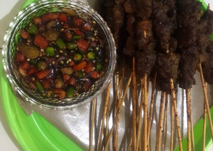 Resep Sate daging sapi yang Lezat