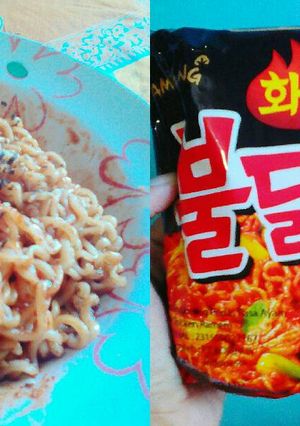 Foto resep Samyang pedas