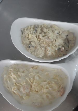 صورة لوصفة معكرونة بس عا طريقتي