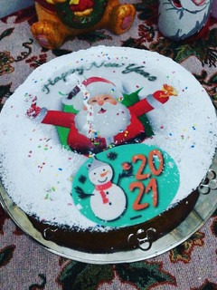 Φωτογραφία της συνταγής Βασιλόπιτα κέικ!!! 🎉☃️🎅🏼 2021🎆🎆🎆