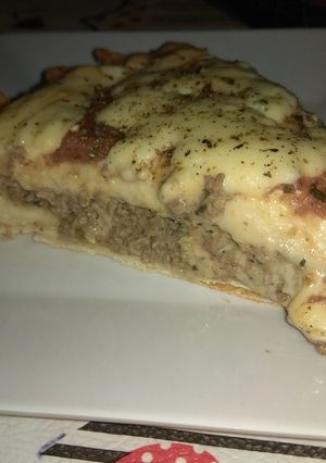 Una foto de Pizza rellena