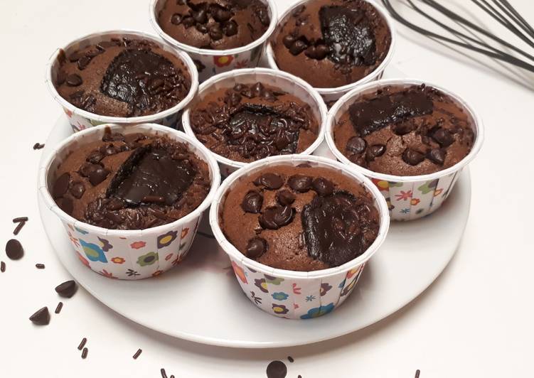 Bagaimana Menyiapkan Quatro Choco Cupcake yang bikin betah