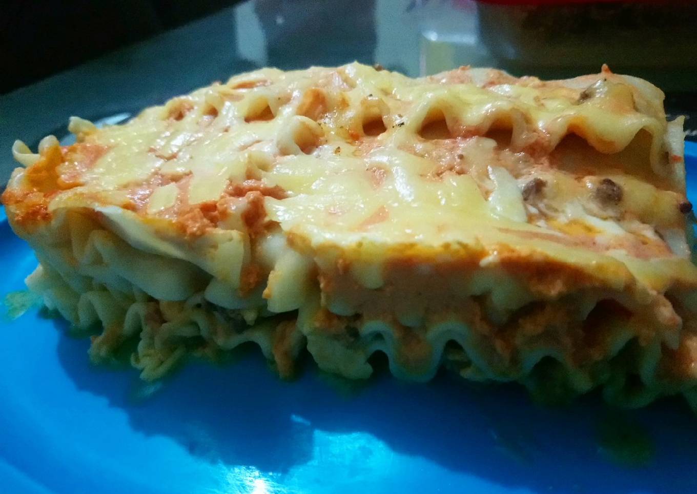 Lasagna de carne
