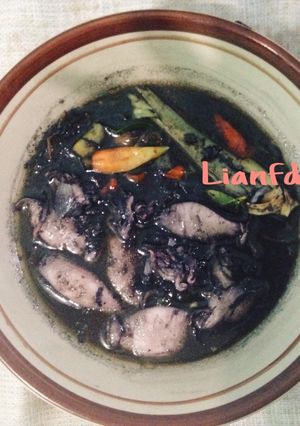 Foto resep Pindang cumi hitam aka tumis cumi tinta hita