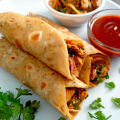 Chicken Kathi Roll A picture of Chicken Kathi Roll.