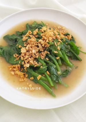 Foto resep Kailan cah bawang putih