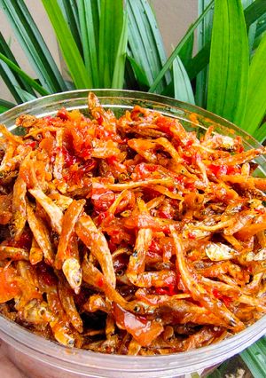 Foto resep Sambel Kering Teri Pedas anti gagal
