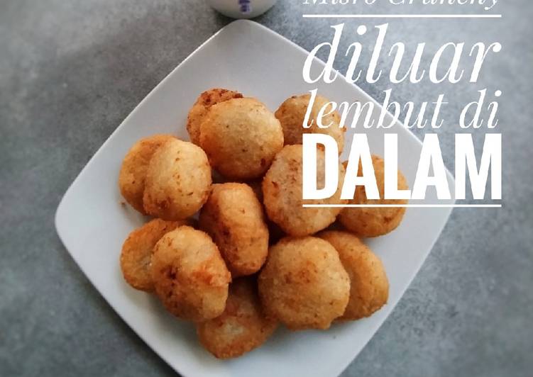 Misro Crunchy diluar lembut di dalam