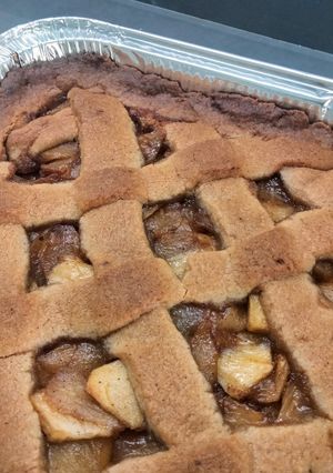 Una foto de Kuchen de nísperos