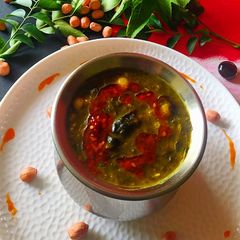 A picture of Ambada Curry/Dal.