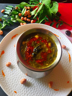 A picture of Ambada Curry/Dal.
