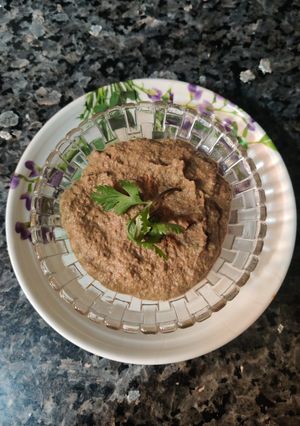 A picture of Amla powder chutney.