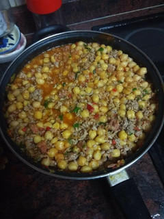 Una foto de Garbanzada
