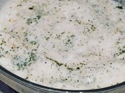 A picture of mint raita