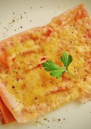 Foto principal de Tosta ligera de york y edam fundido