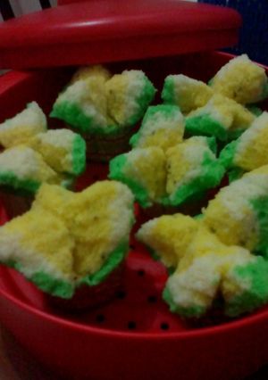 Foto resep Bolu Kukus Semangka Mekrok Mudah