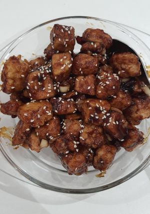 Foto resep Soy Sauce Garlic Tofu