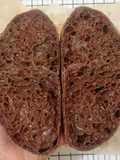 Coffee Chocolate Sourdough Bread 90%