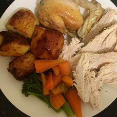A picture of Roast Chicken Sunny Side Up.