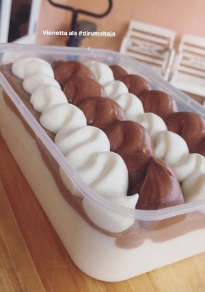 Foto resep Ice Cream Vienetta homemadesaat #dirumahaja