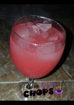 A picture of Watermelon splash 🍷.