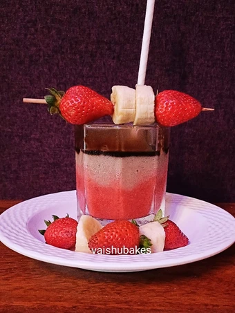 Recipe Banana Strawberry Chocolate Smoothie the Awesome  Makes you drool