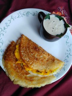 टैंगी टोमेटो डोसा (Tangy Tomato Dosa recipe in Hindi) रेसिपी मुख्य फोटो