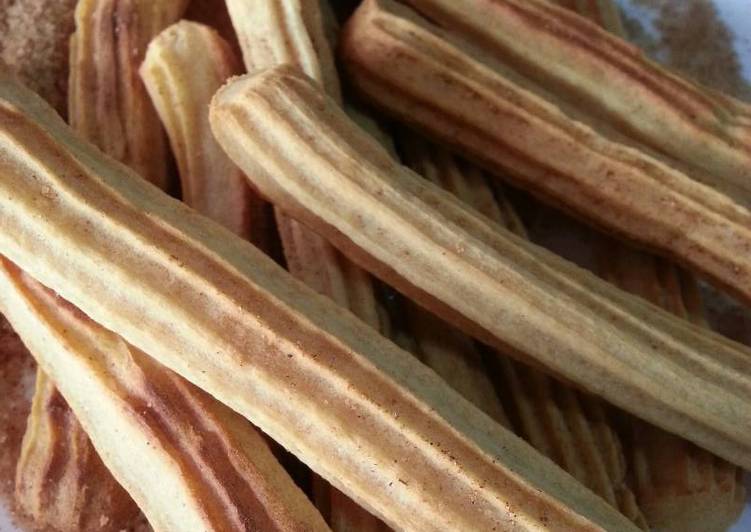 Churros al horno