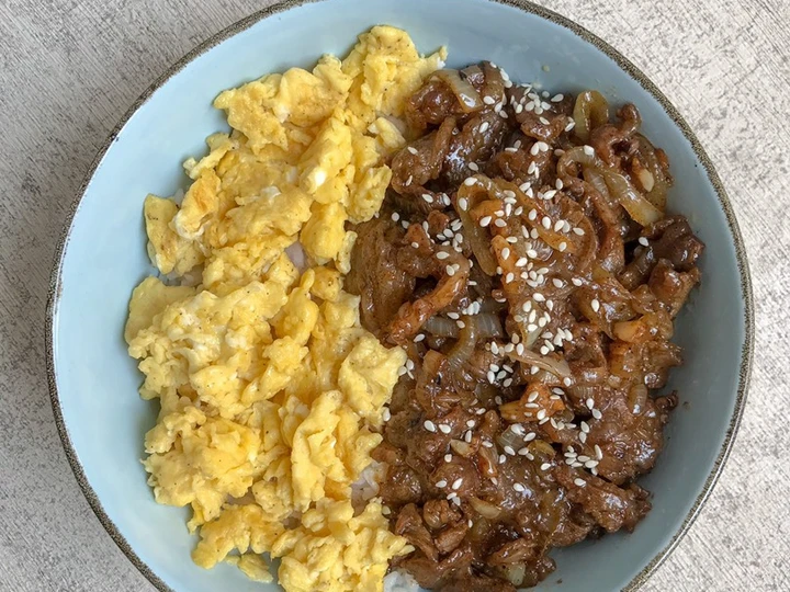 Cara Mudah Membikin Resep Teriyaki Beef Bowl Bowl yang Uenak Anti Ribet, Lezat