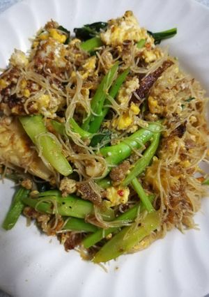 รูปของ เส้นหมี่ผัดซีอิ๊วหมูสับ