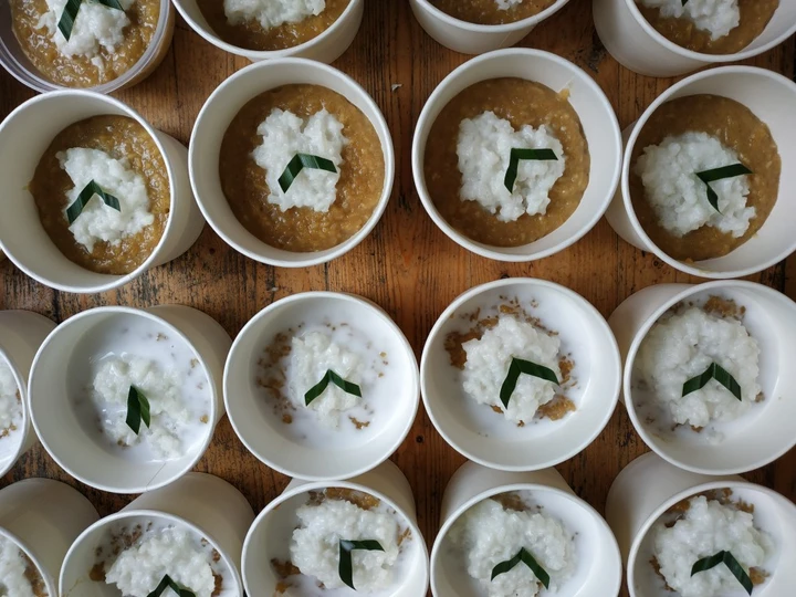 Langkah Gampang Membuat Resep Bubur merah putih yang Uenak Anti Ribet, Uenak Banget