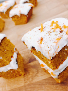 Una foto de Carrot cake saludable