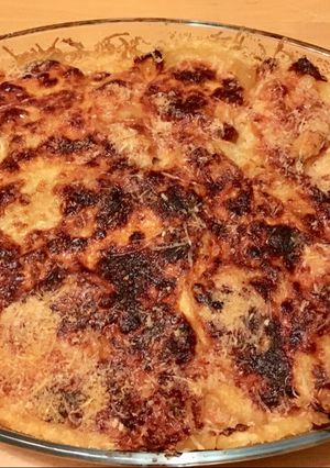 Foto resep Baked potato au gratin
