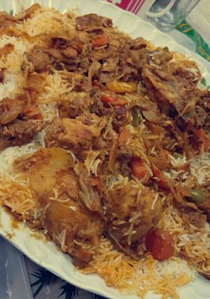 صورة لوصفة برياني سهل ولذيذ😍