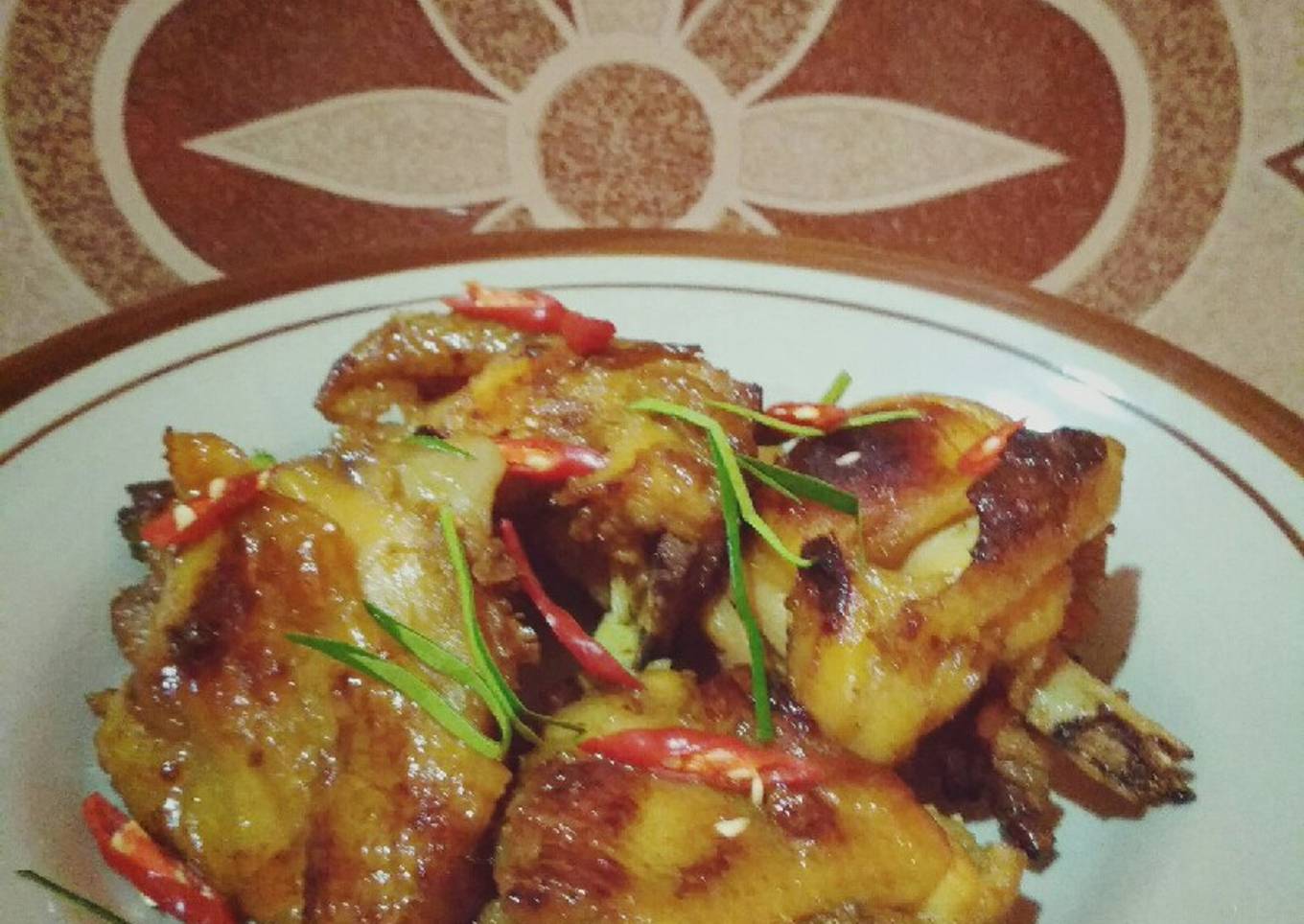 Ayam Bakar bumbu ungkep