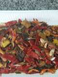 Lenguado frito con verduras salteadas (Estilo Oriental)