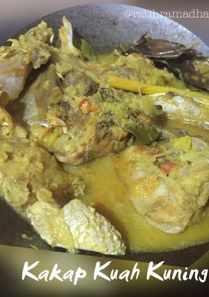 Foto resep Ikan Kakap Kuah Kuning